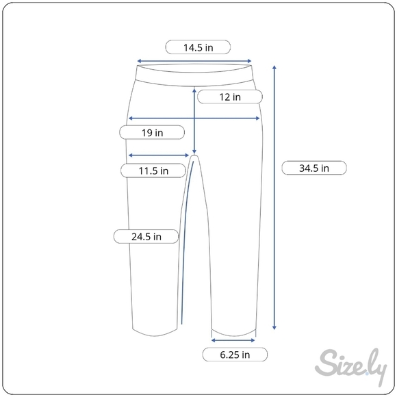 All About Eve Capri Pants Womens 10 Khaki Hi Rise Bareback Stretch (29x24.5) - Picture 3 of 13